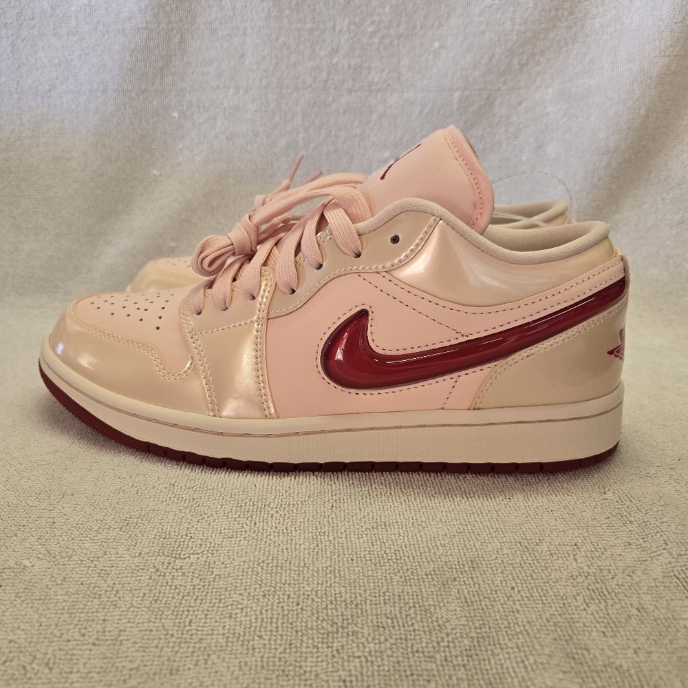 Jordan Women's Athletic Shoes in Pink and Red